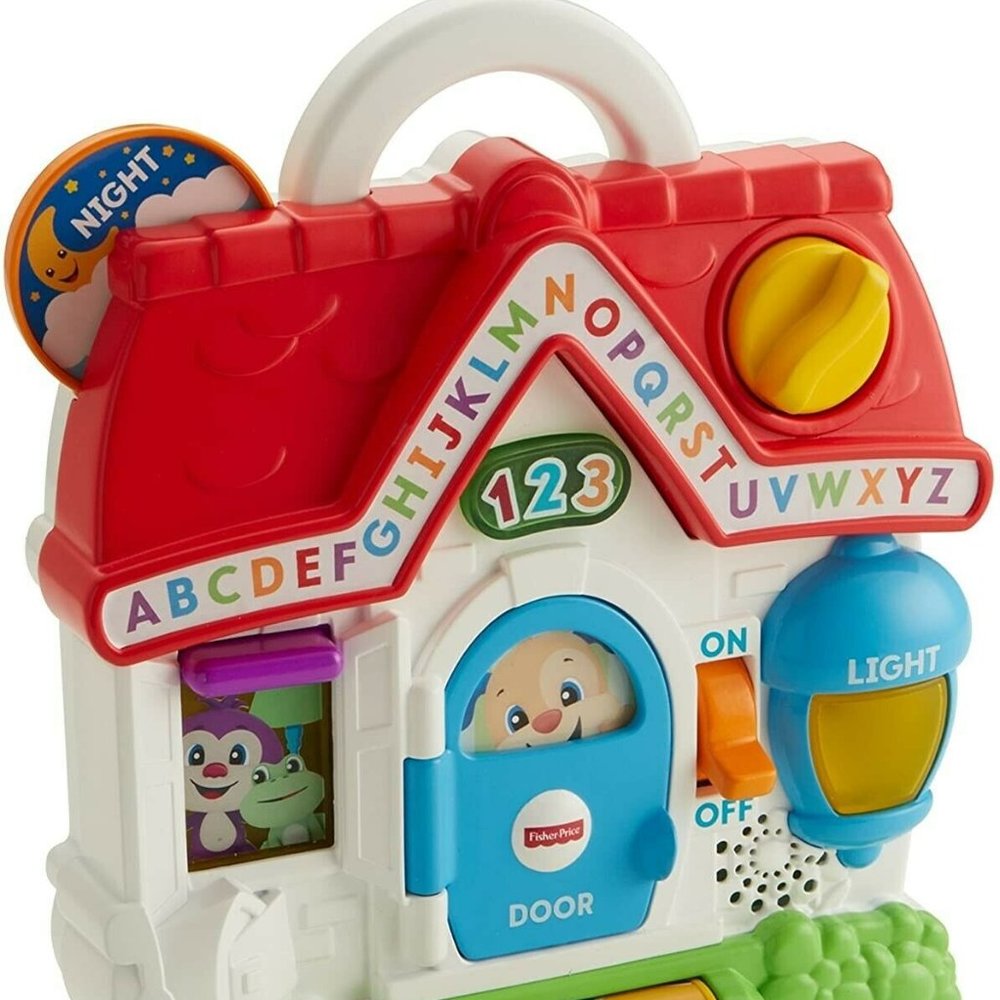Fisher-Price Laugh & Learn Puppy's Busy Activity Home **USED**